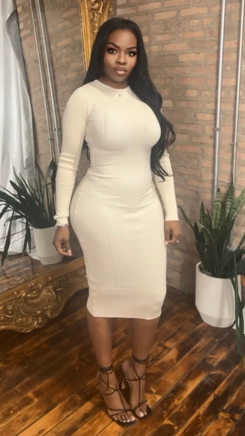 ivory sweater dress midi Rebecca Taylor Ella Sweater Dress in Ivory at Nordstrom, Size Medium